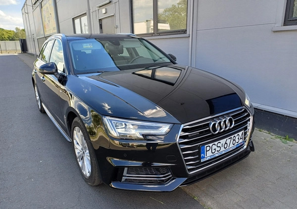 Audi A4 cena 109900 przebieg: 58000, rok produkcji 2019 z Gostyń małe 704